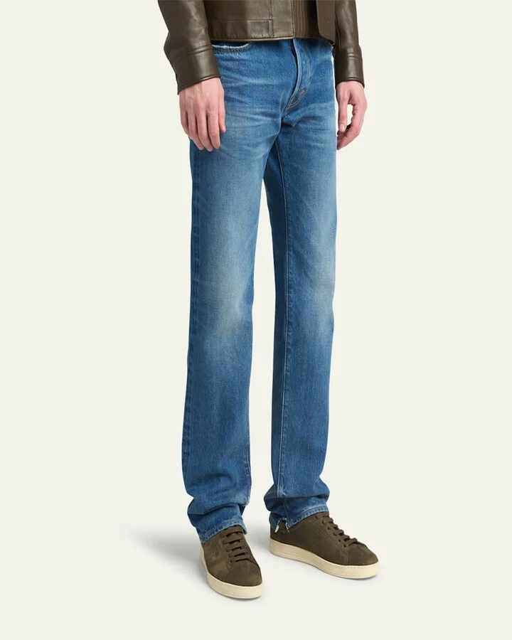 Men's Warwick Nubuck Leather Sneakers - Image 7
