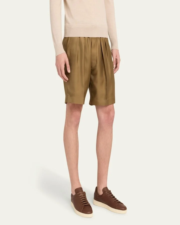 Men's Warwick Soft Grain Leather Sneakers - Image 3