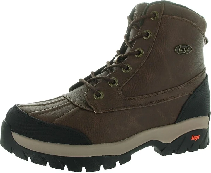 Mens Water Resistant Man Made Winter & Snow Boots