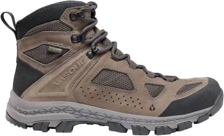 Men's Waterproof Hiking Boots - Wide Width In Pavement