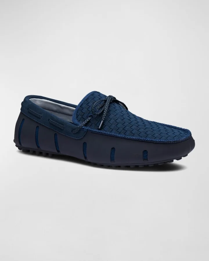 Men's Waterproof Woven Mesh & Rubber Boat Drivers - Image 4
