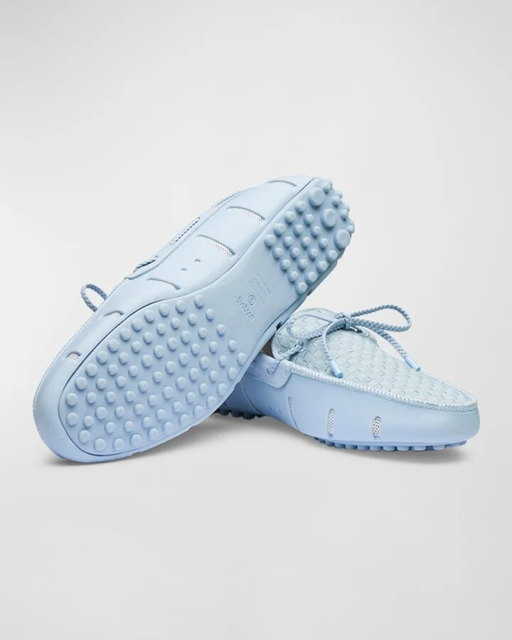 Men's Waterproof Woven Mesh & Rubber Boat Drivers - Image 6