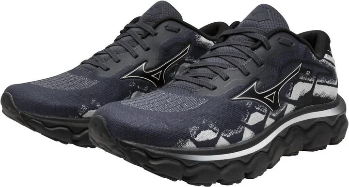 Men's Wave Horizon 7 Running Shoe In Black/nimbus Cloud