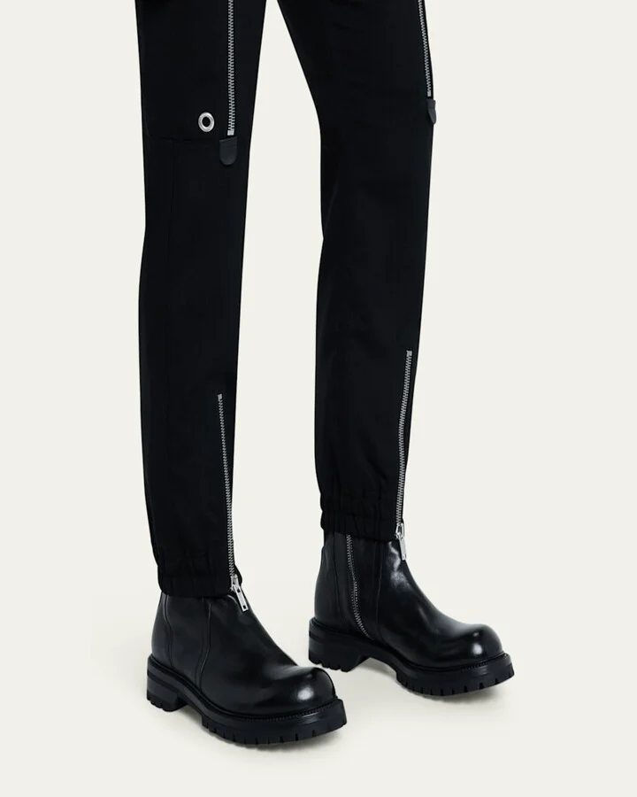 Men's Waxy Leather Creeper Boots - Image 5