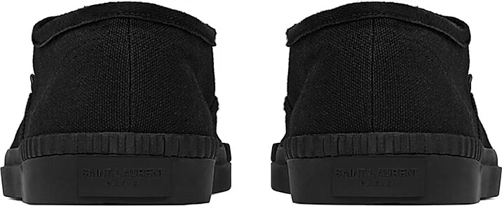 Men's Wes Sneakers in Canvas - Black - Size 7 - Image 3