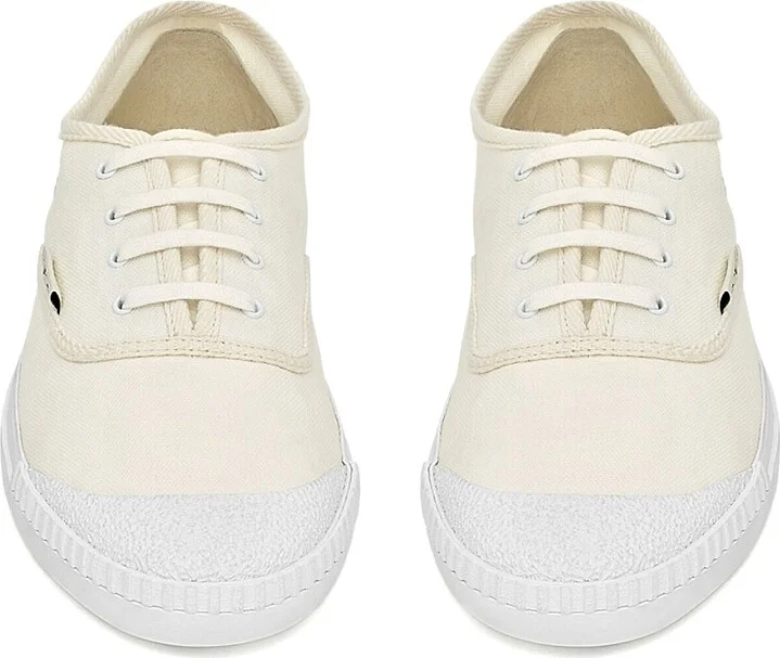 Men's Wes Sneakers in Canvas - Black - Size 7 - Image 7