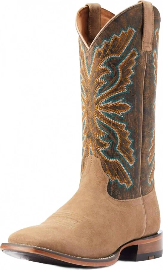 Men's Western Boot In Earth