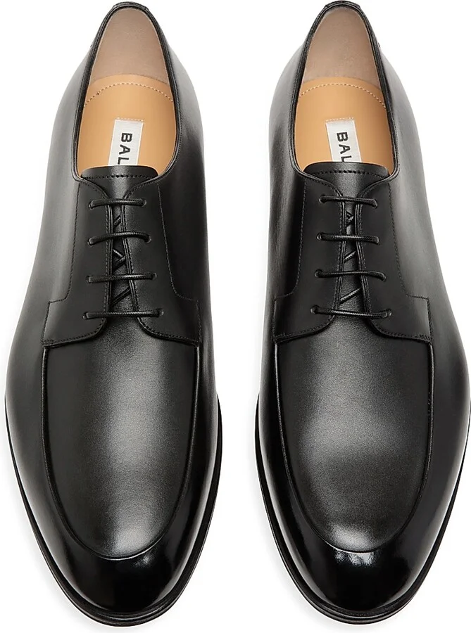 Men's Westminster Wanset Leather Derby - Black - Size 12 - Image 4