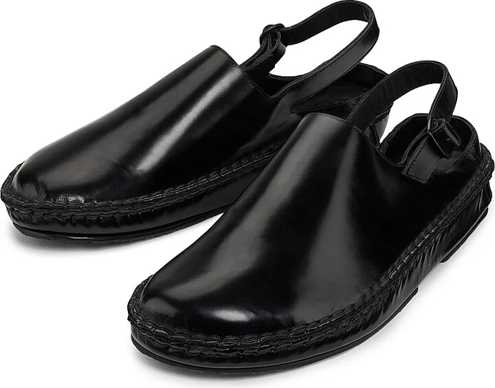 Men's Whipstitched Slingback Clog - Black - Size 6 - Image 2