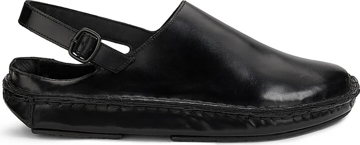 Men's Whipstitched Slingback Clog - Black - Size 6