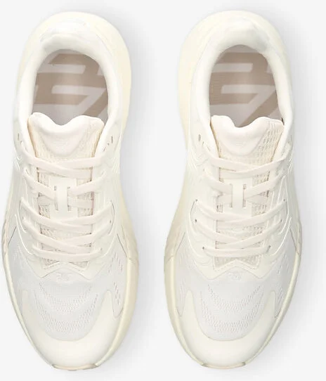 Mens White Arc-1 Runner Woven Low-Top Trainers Eur 41.5 / 7.5 Uk Men - Image 2