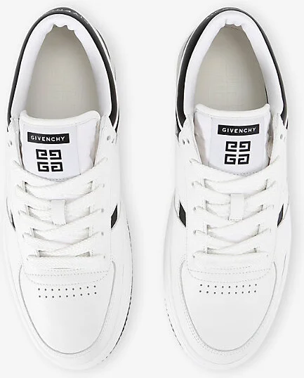 Mens White/Blk G Move Leather and Suede Trainers Eur 42 / 8 Uk Men - Image 2