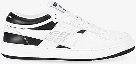 Mens White/Blk G Move Leather and Suede Trainers Eur 42 / 8 Uk Men