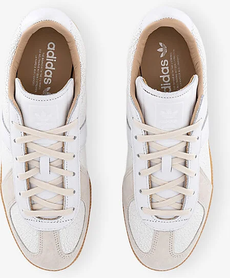 Mens White Bw Army Leather Trainers Eur 39 / 5 Uk Men - Image 2