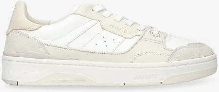 Mens White/Comb Clay Leather and Suede Low-Top Trainers Eur 40 / 6 Uk Men