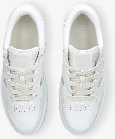 Mens White/Comb G Move Leather and Suede Low-Top Trainers Eur 41.5 / 7.5 Uk Men - Image 2