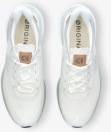 Mens White/Comb Quadstar Mesh Low-Top Trainers Eur 40 / 6 Uk Men - Image 2