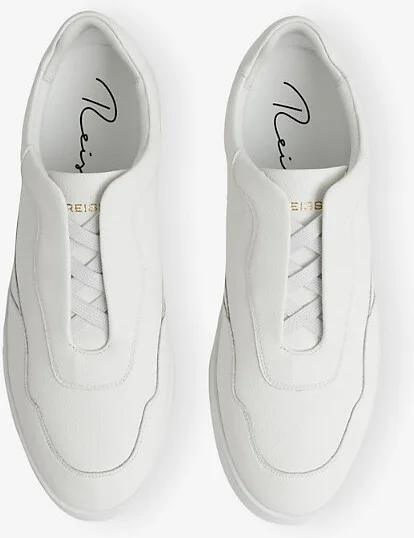 Mens White Cruz Leather Low-Top Trainers Eur 44 / 10 Uk Men - Image 2