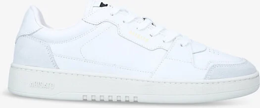 Mens White Dice Leather and Suede Low-Top Trainers Eur 41 / 7 Uk Men