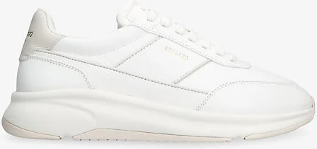Mens White Genesis Neo Runner Suede and Leather Low-Top Trainers Eur 42 / 8 Uk Men