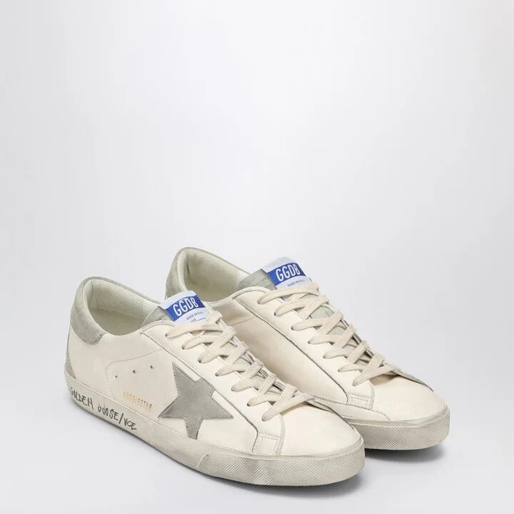Men's White/Grey Super-Star Sneaker