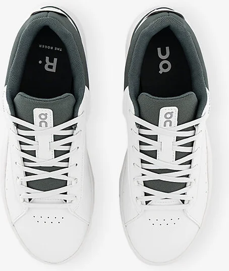 Mens White Olive The Roger Advantage Woven Trainers 11 - Image 2