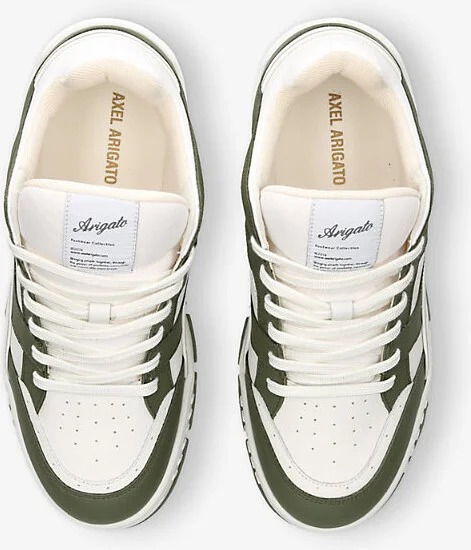Mens White/Oth Area Low Chunky-Sole Leather Low-Top Trainers Eur 43.5 / 9.5 Uk Men - Image 2