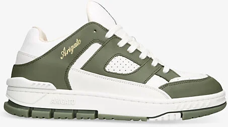 Mens White/Oth Area Low Chunky-Sole Leather Low-Top Trainers Eur 43.5 / 9.5 Uk Men