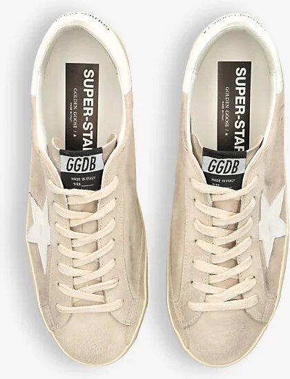 Mens White/Oth Men's Super-Star Leather Low-Top Trainers Eur 44 / 10 Uk Men - Image 2
