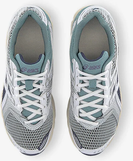 Mens White Pure Silver Gel-Ds 14 Woven Trainers 10 - Image 2