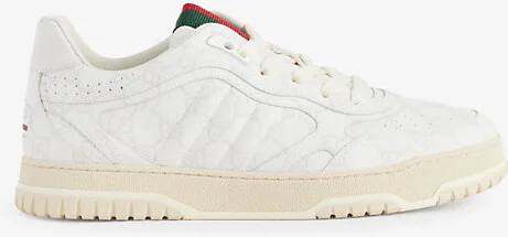 Mens White Re-Web Supreme Canvas Low-Top Trainers Eur 43 / 9 Uk Men