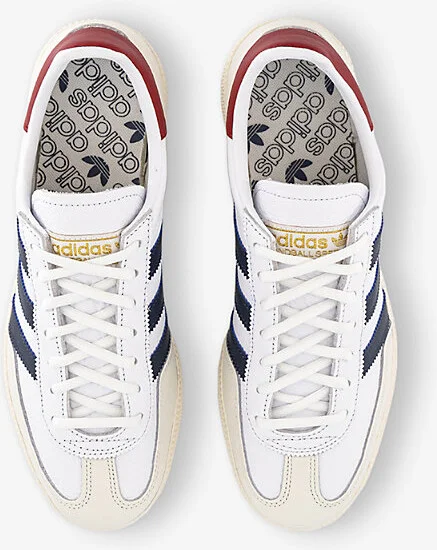 Mens White Shadow Navy Handball Spezial Leather Low-Top Trainers Eur 44.5 / 10.5 Uk Men - Image 2