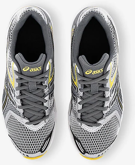 Mens White Taichi Yellow Gel-Ds 14 Woven Low-Top Trainers 4 - Image 2