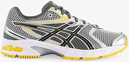 Mens White Taichi Yellow Gel-Ds 14 Woven Low-Top Trainers 4