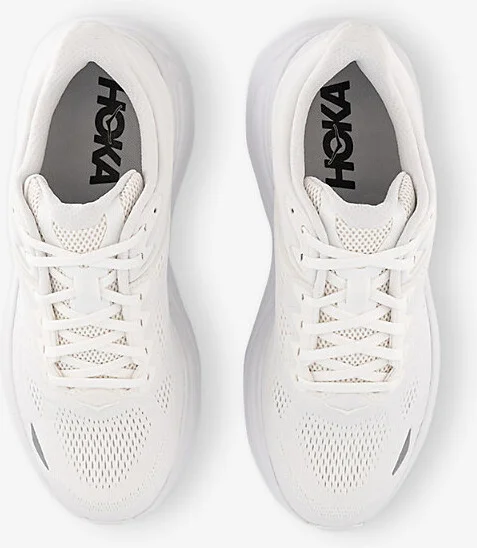Mens White White Bondi 9 Mesh-Knit Low-Top Trainers Eur 43.5 / 9.5 Uk Men - Image 2