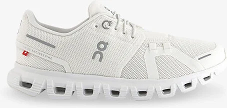 Mens White White Cloud 6 Mesh Low-Top Trainers 9.5