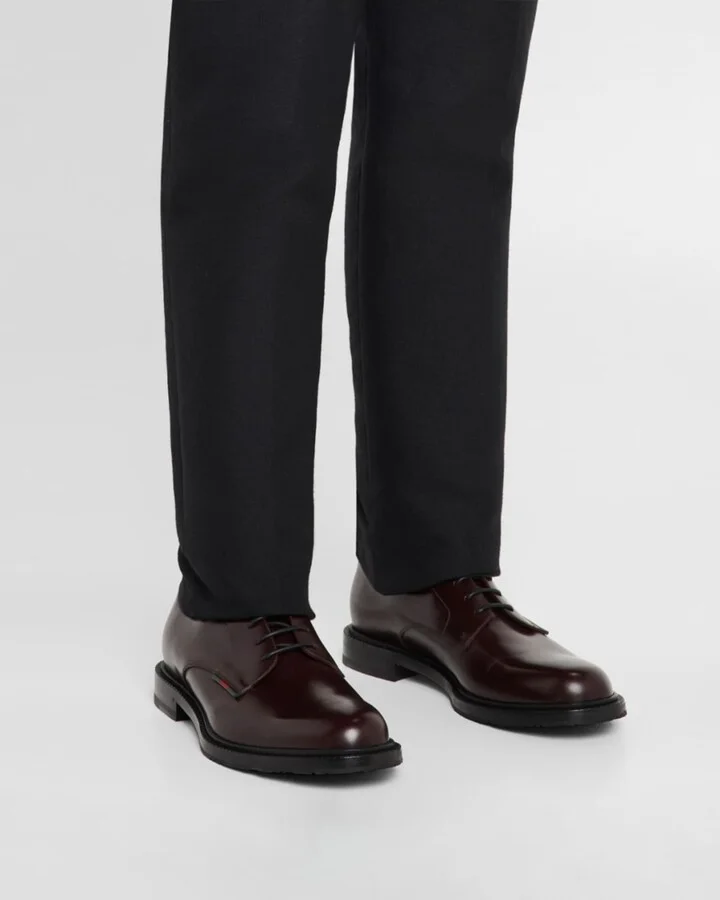 Men's William Leather Derby Shoes - Image 6