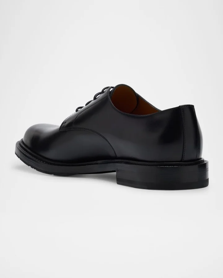 Men's William Leather Derby Shoes - Image 9
