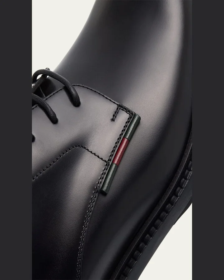 Men's William Leather Derby Shoes - Image 3