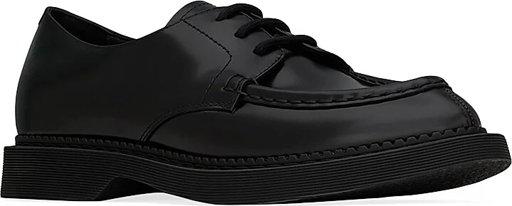 Men's Wim Derbies in Smooth Leather - Black - Size 7 - Image 2