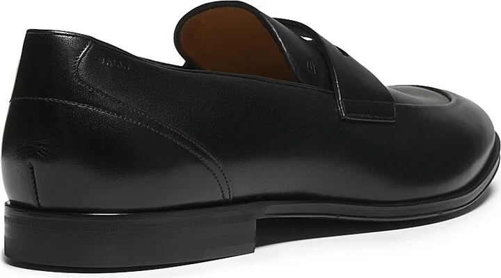 Men's Windsor Leather Loafers - Ebano - Size 11 - Image 8