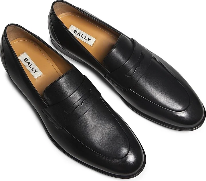 Men's Windsor Leather Loafers - Ebano - Size 11 - Image 9