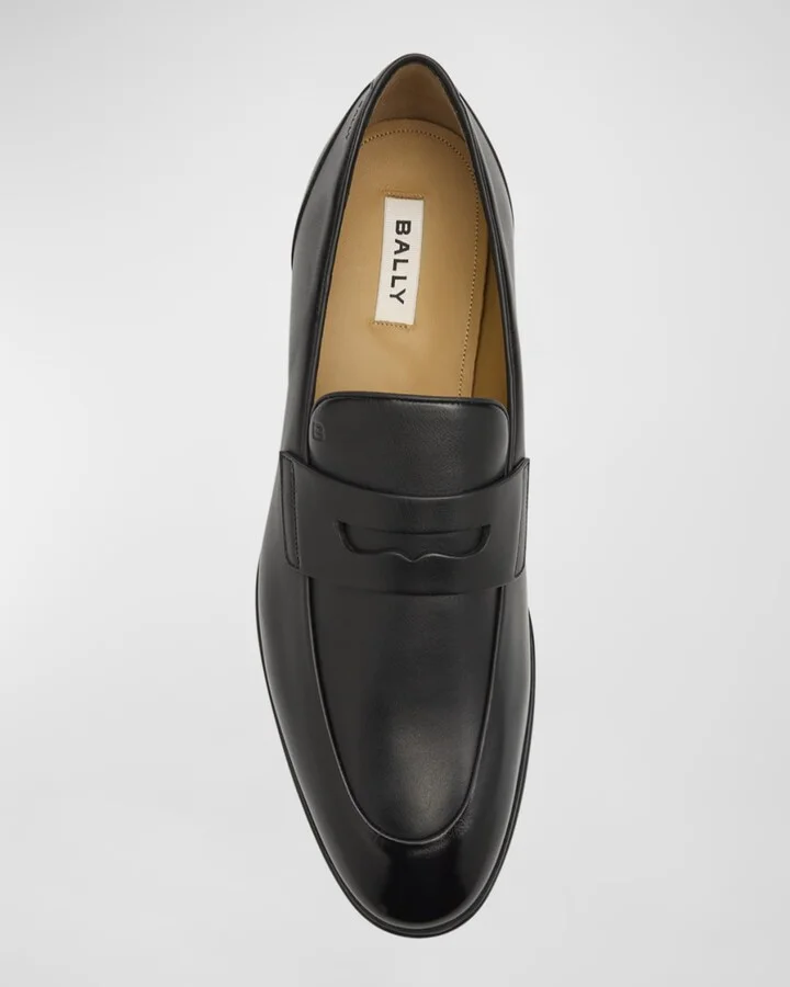 Men's Windsor Leather Penny Loafers - Image 2