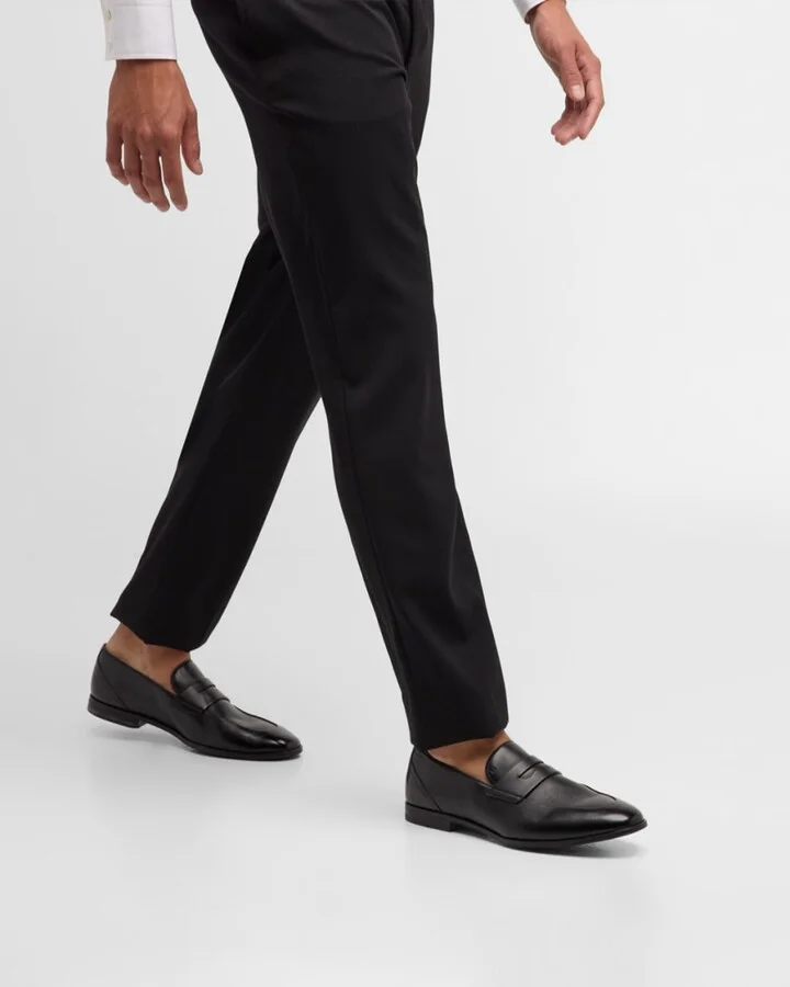 Men's Windsor Leather Penny Loafers - Image 3