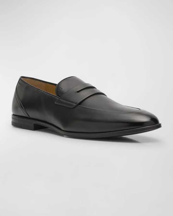 Men's Windsor Leather Penny Loafers - Image 9
