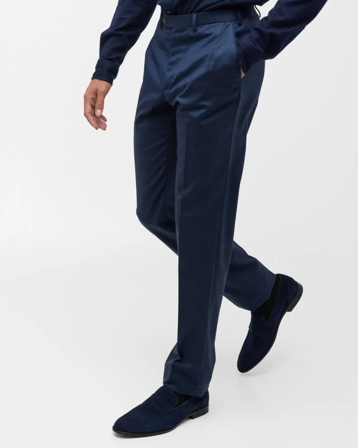 Men's Windsor Suede Penny Loafers - Image 4