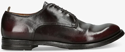 Mens Wine Anatomia Leather Derby Shoes Eur 43.5 / 9.5 Uk Men