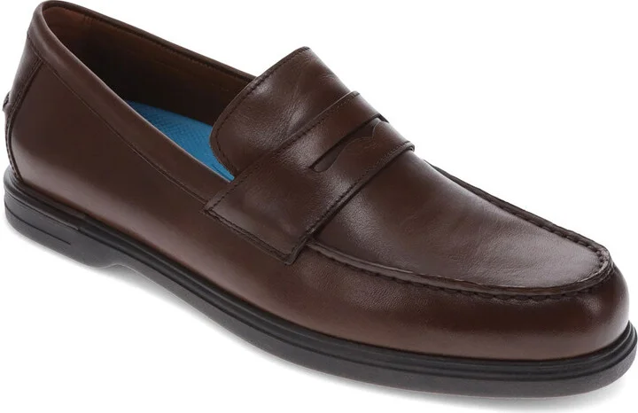 Mens Winfell Genuine Leather Dress Loafer Shoe