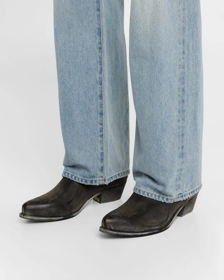 Men's Wish Star Leather Low Western Boots - Image 3