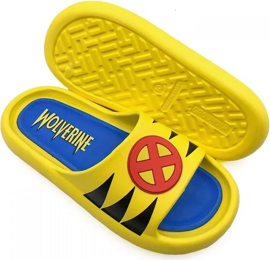 Mens Wolverine Character Armor Cloud Comfort Foam Slide Sandals - Size - Image 2